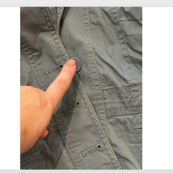 Halogen Steel Blue Blazer Jacket - Picture 5 of 10